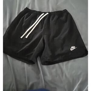 Nike woven lined flow shorts bla size large